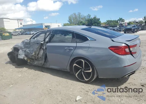 2021 Honda Accord Sport from USA, damaged, VIN 1HGCV1F34MA098201